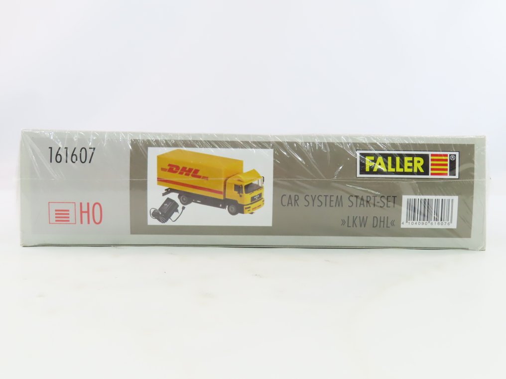Faller, Carsystem H0 - 161607 - Modelltog-biler (1) - Faller Carsystem Complete startsett med DHL Varebil #3.2