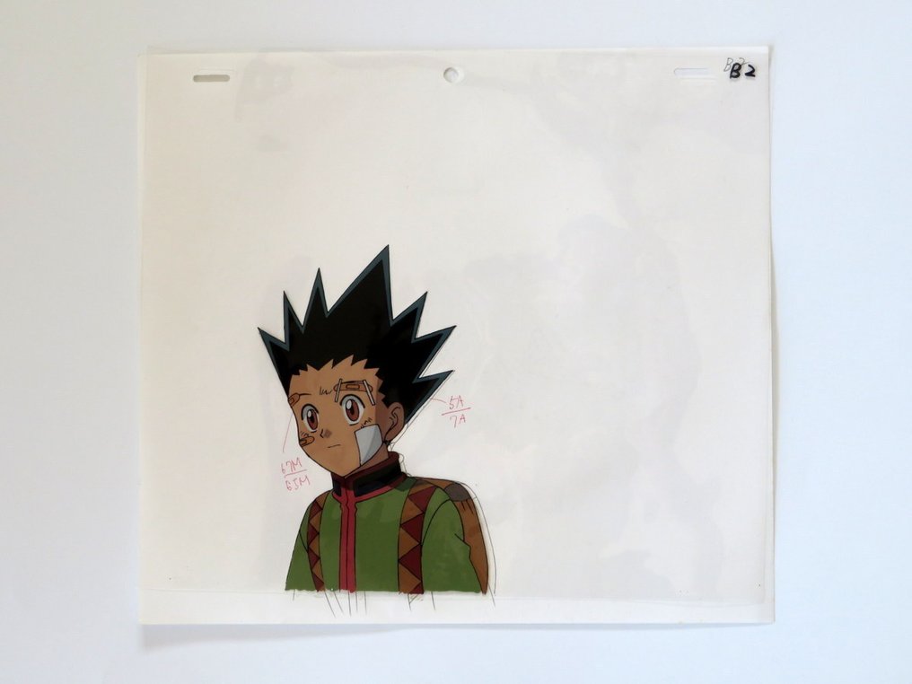 Yoshihiro Togashi - 1 Animation Cel ＆ Production Drawing - GON - HUNTER×HUNTER #1.0