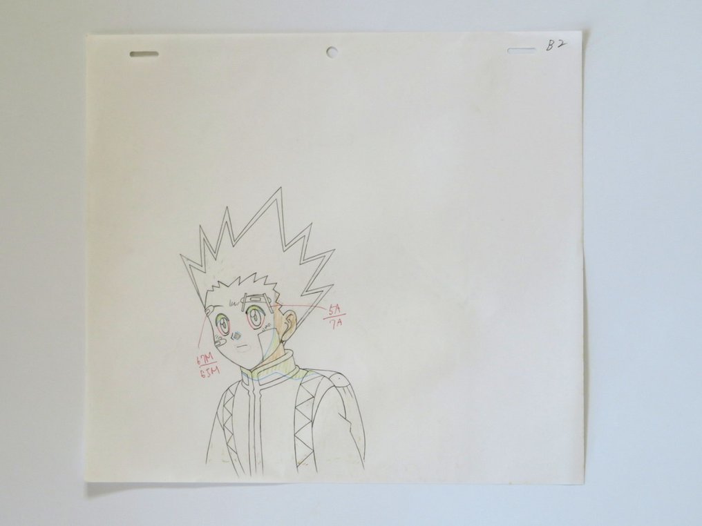 Yoshihiro Togashi - 1 Animation Cel ＆ Production Drawing - GON - HUNTER×HUNTER #4.3