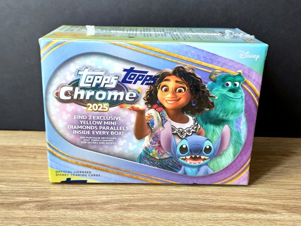 Topps Chrome Disney Value Box - 1 Sealed box #1.0
