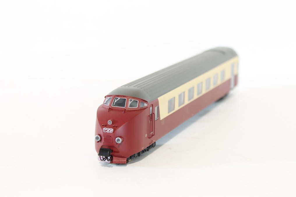 Märklin H0 - 39706 - Treno automotore (1) - Set completo TEE Ram 'Edelweiss' in scatola con manuali e accessori; edizione Märklin Insider Club. - SBB #4.3