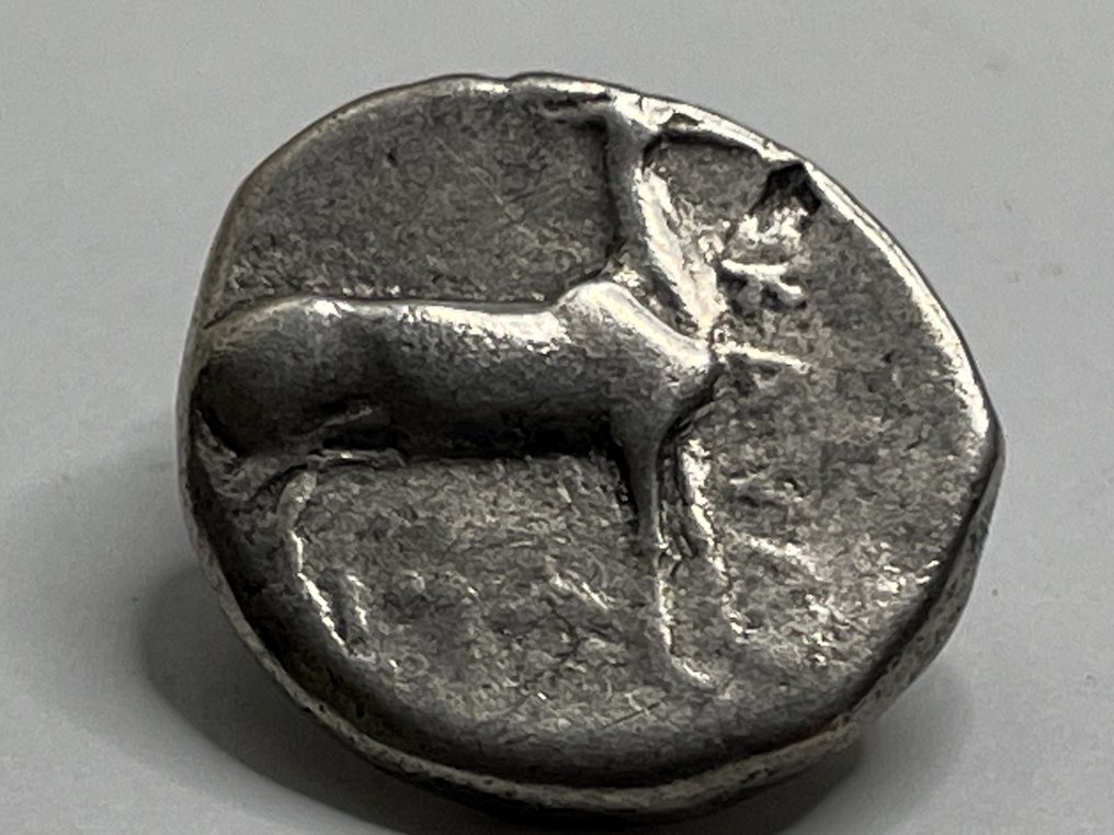 布鲁提姆，考洛尼亚 Stater early 4th century BC  (没有保留价) #3.2