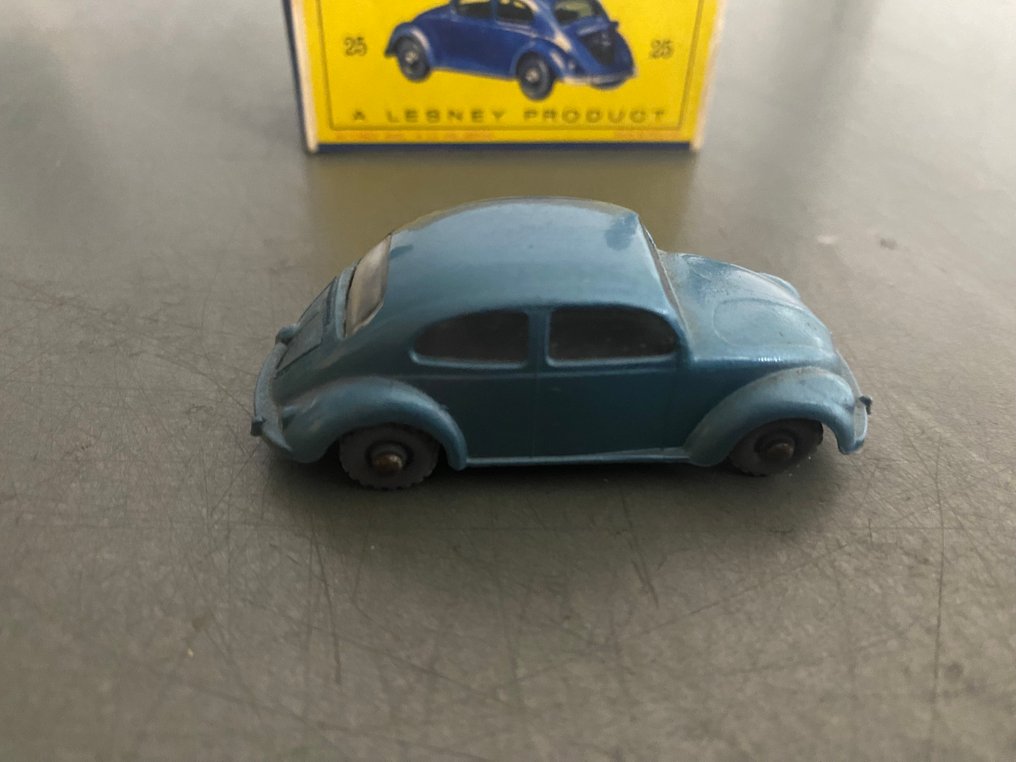 Matchbox - Modelauto - Matchbox Lesney 25B Volkswagen 1960, Boxed #4.3