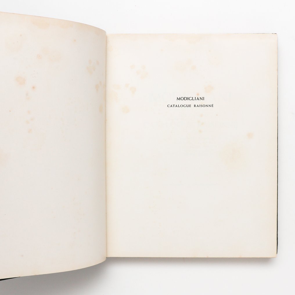 J. Lanthemann - Modigliani Catalogue Raisonne - 1970 #4.3