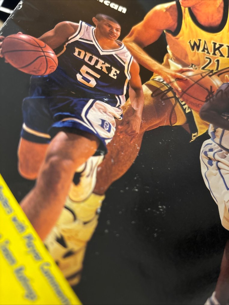 San Antonio Spurs - NBA - Tim Duncan - 1995 - Brosjyre  #4.3