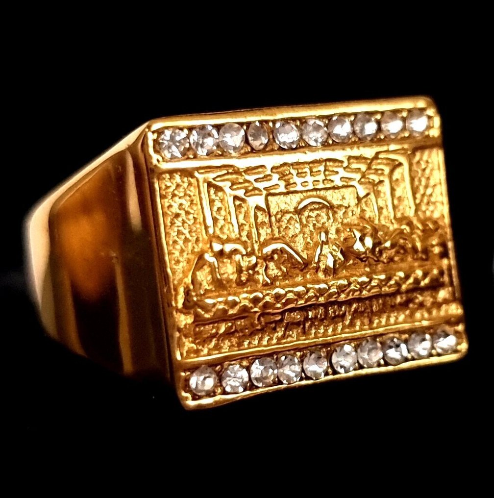 骑士戒指 - 基督教 - 最后的晚餐，最后的晚餐 - 牺牲、救赎与信徒的团结 - 戒指 #1.0