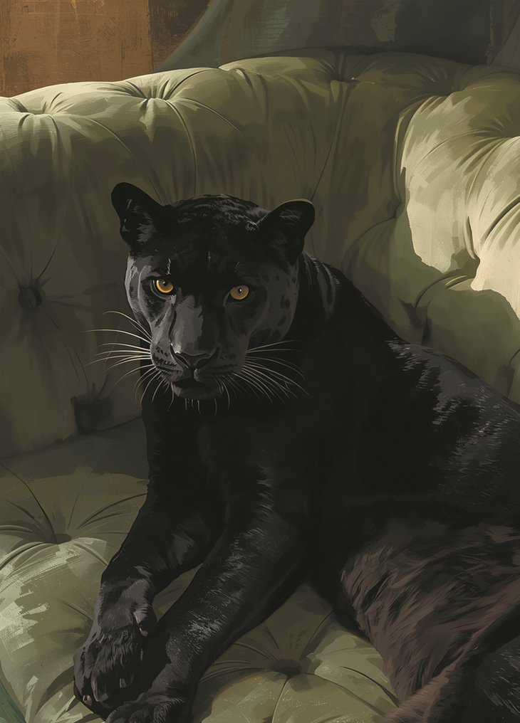 Collectibles & Co. - “Relaxing Panther” by Collectibles & Co (1/3) #1.0