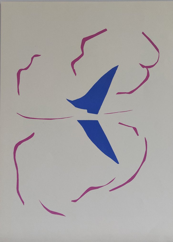 Henri Matisse (1869-1954) - le bateau, lithograph #1.0