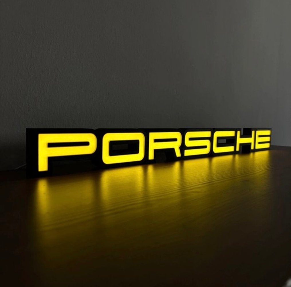 Porsche - 照明标志 - 塑料 #1.0