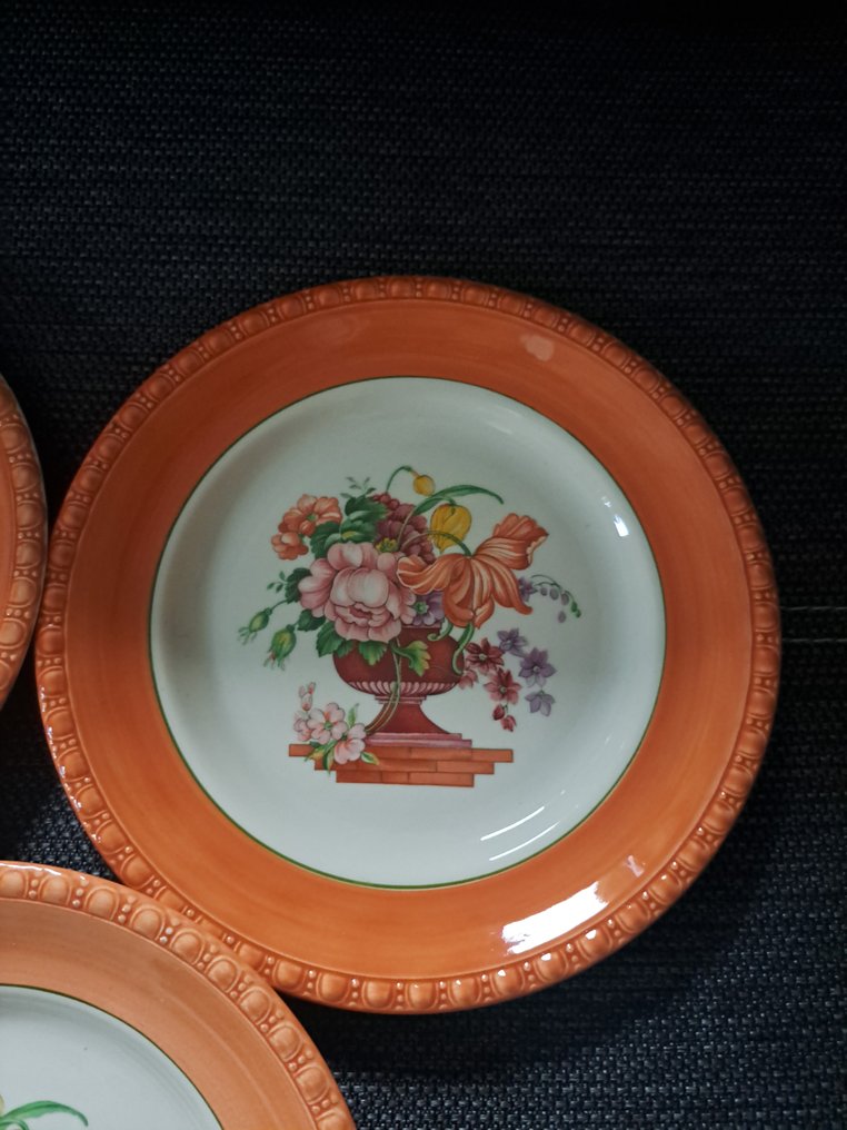 Villeroy & Boch - Piatto da colazione (8) - Fiorello - Porcellana d’osso (Bone China) - pezzo dipinto a mano #3.2