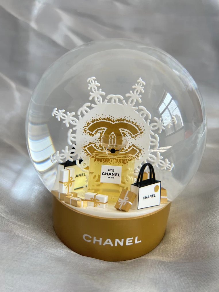 圣诞树装饰品 Chanel - 香奈儿圣诞水晶球 - 玻璃 #2.1