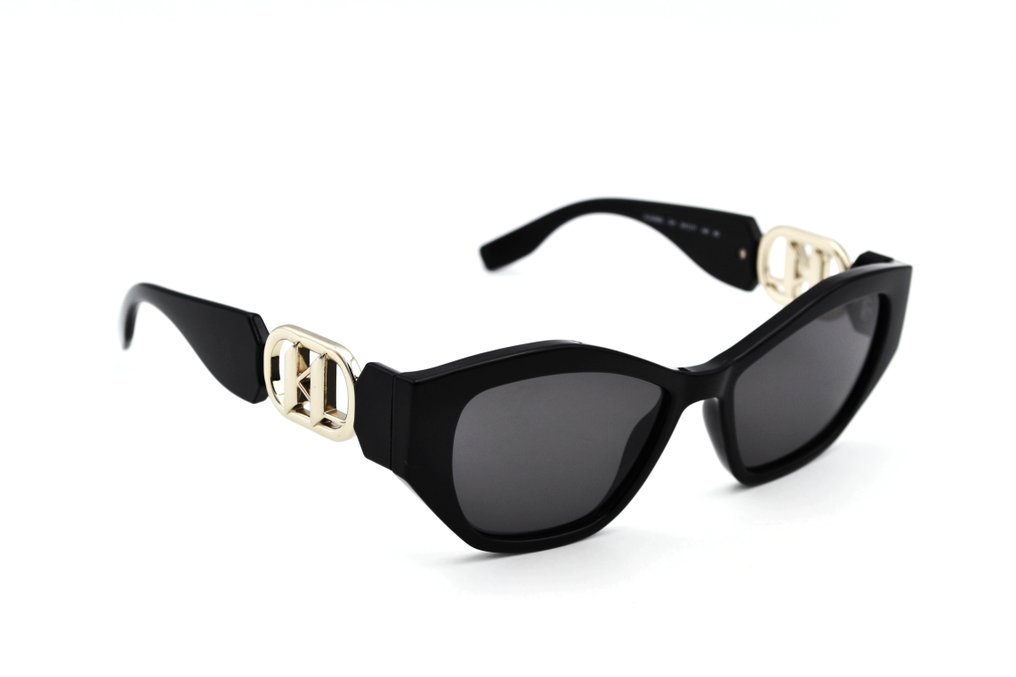Karl Lagerfeld - KL6086S 001 - Exclusive Acetate Design -  Logo Silver Metal -*New* - Occhiali da sole #3.2