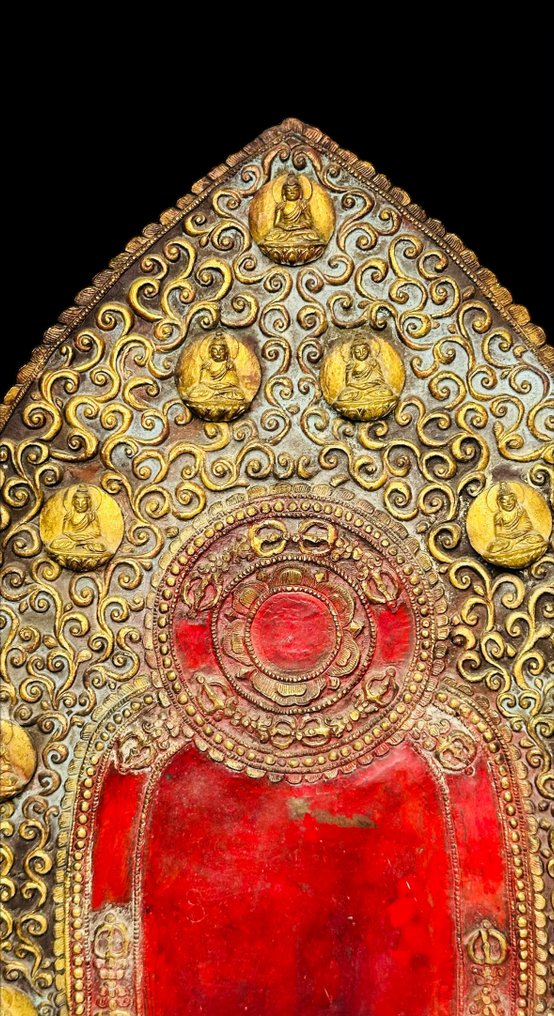 Large (60 cm) bronze support - Late 20th century #3.2