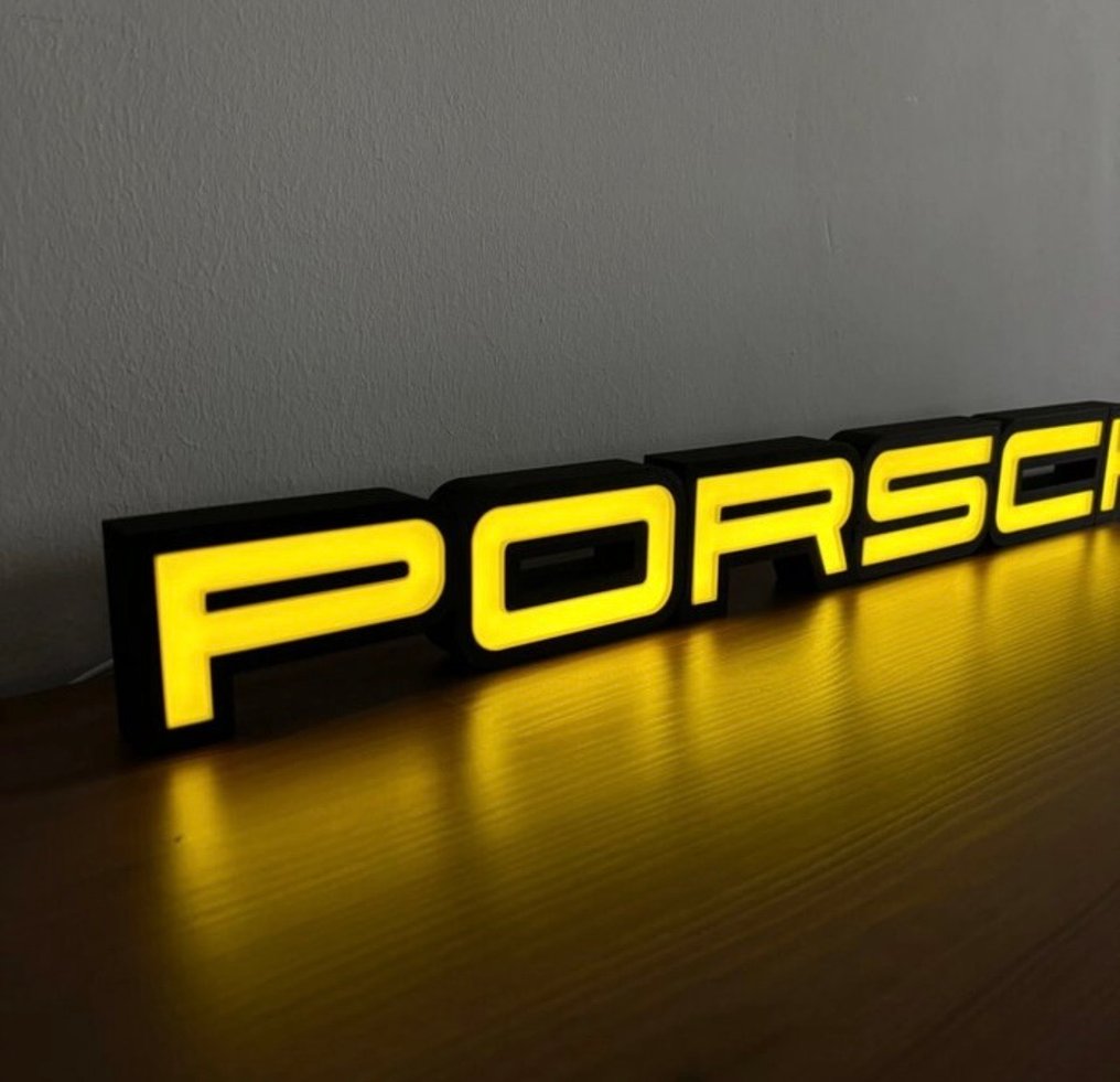 Porsche - 照明标志 - 塑料 #1.0
