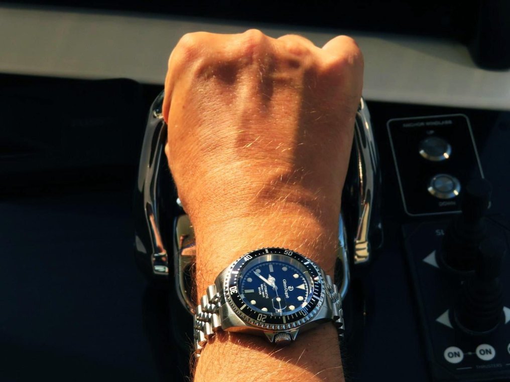 Giren Dupre - orologio DIVER SUBACQUEO 44mm Automatico Acciaio, quadrante Nero, WR 300mt - Άνδρες - 2025 #4.3