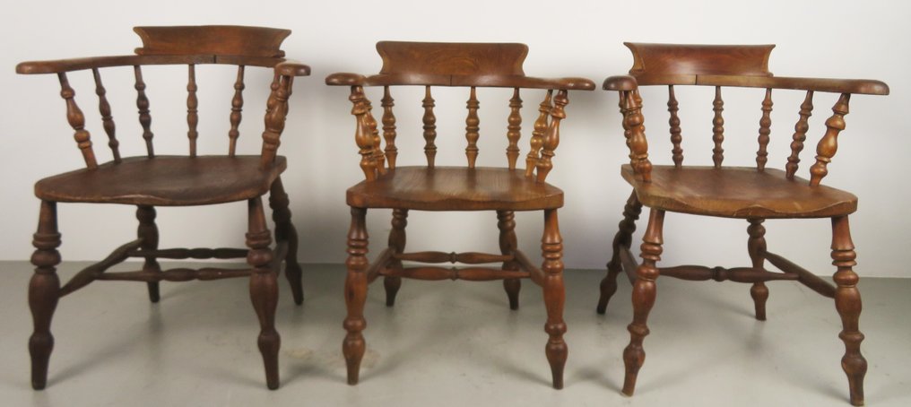 Chair (3) - Oak, Walnut, Linden wood - Delivery possible #1.0