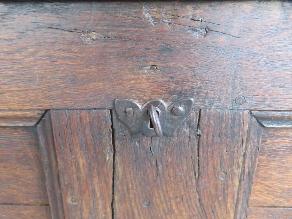 Σεντούκι - Oak, Σφυρήλατος σίδηρος - Δυνατή παράδοση. #3.2