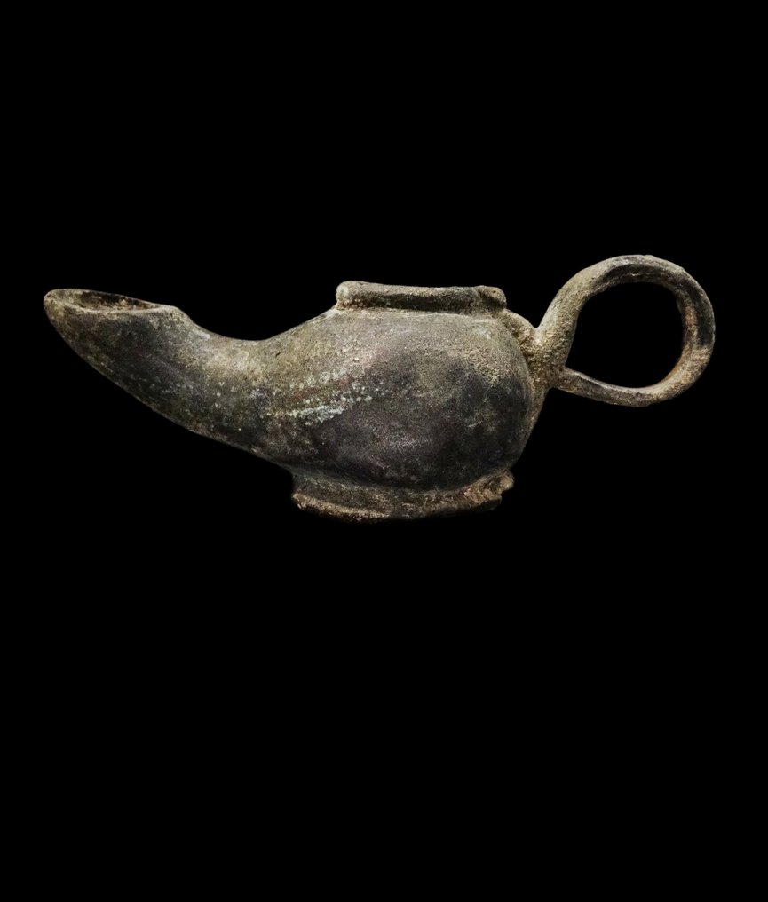 古罗马 铜制油灯,公元1世纪至3世纪 #1.0