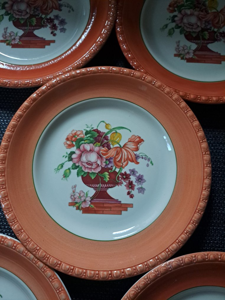 Villeroy & Boch - Piatto da colazione (8) - Fiorello - Porcellana d’osso (Bone China) - pezzo dipinto a mano #2.1