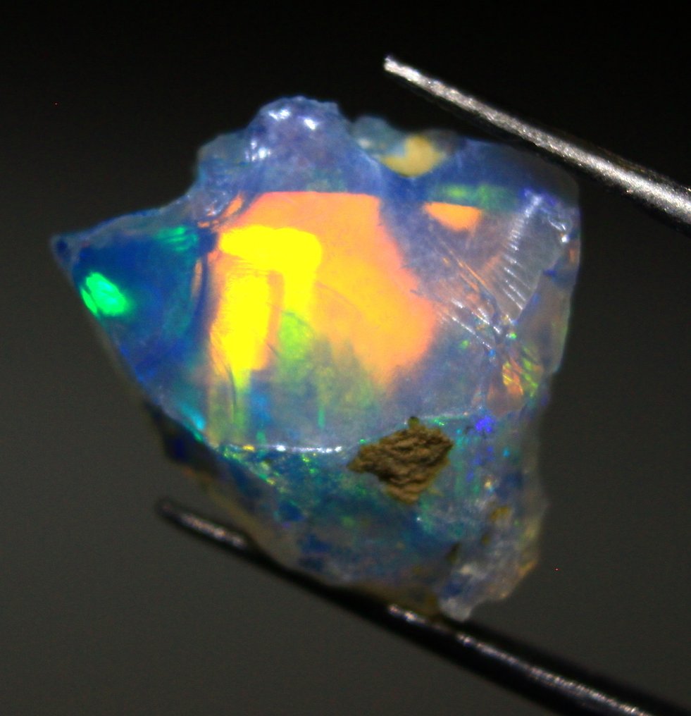 Ct. 25.70 Ethiopian Opals Rough- 5.14 g - (4) #2.1