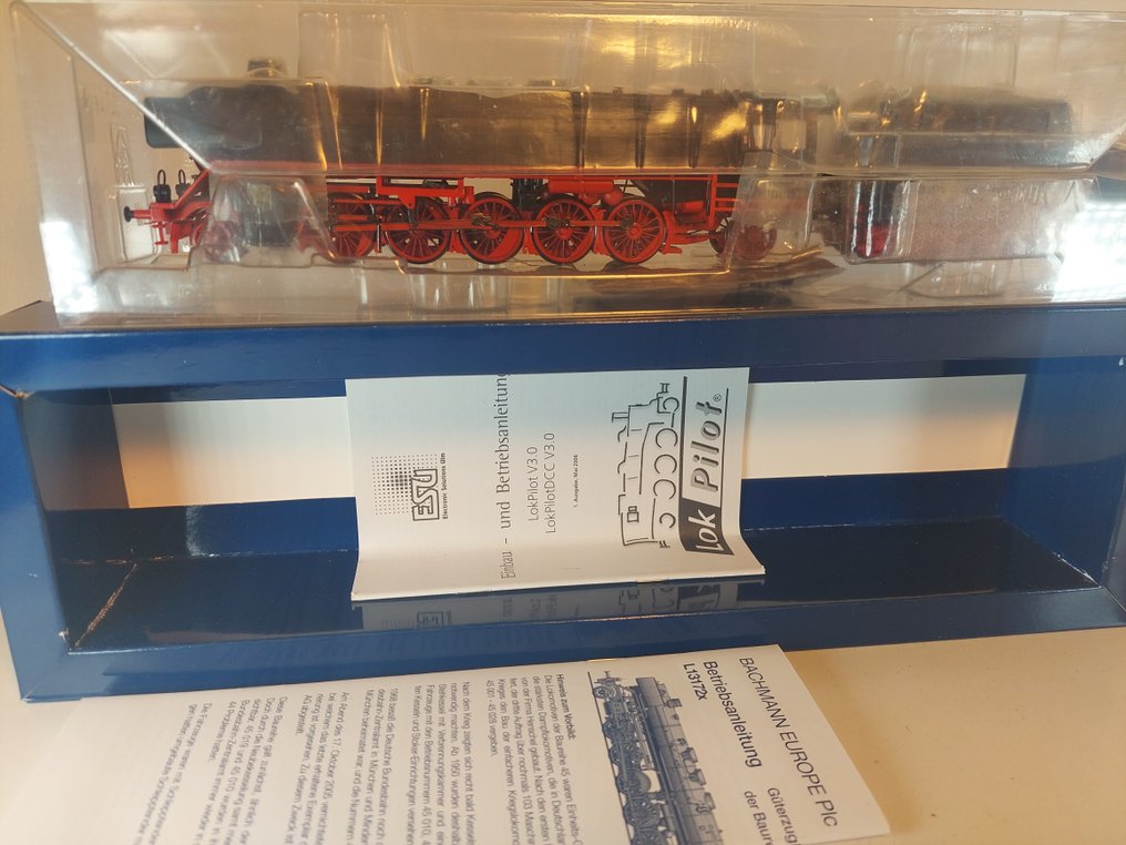 Liliput H0 - L131726 - Locomotive à vapeur avec tender (1) - BR 45 023 - DB - Numérique - - DB #4.3