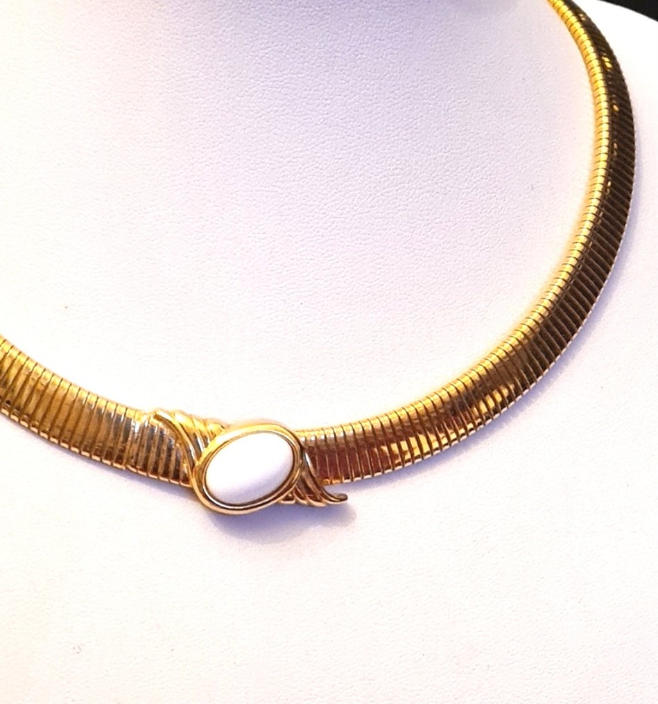 Monet - Gullplattert - Halskjede #3.2