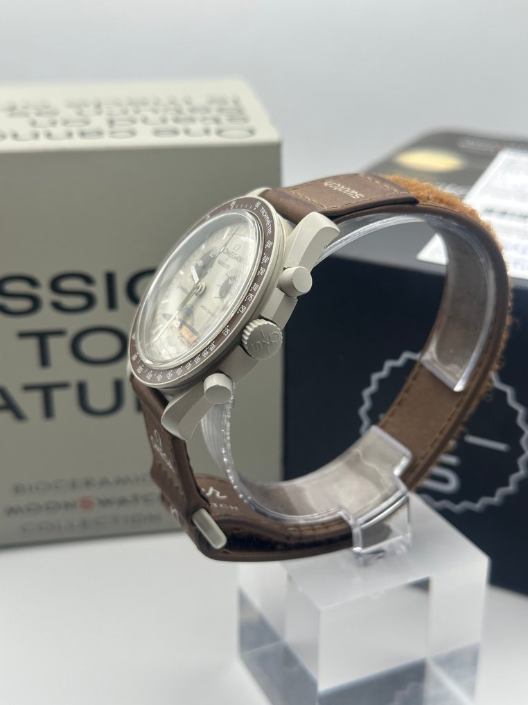 Omega x Swatch - MoonSwatch - Mission to Saturn - Nincs minimálár - SO33T100 - Uniszex - 2020+  #4.3