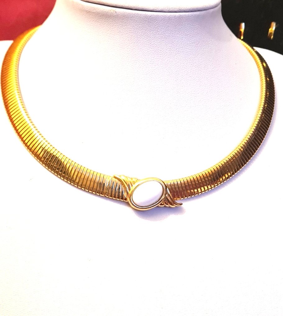 Monet - Gullplattert - Halskjede #4.3