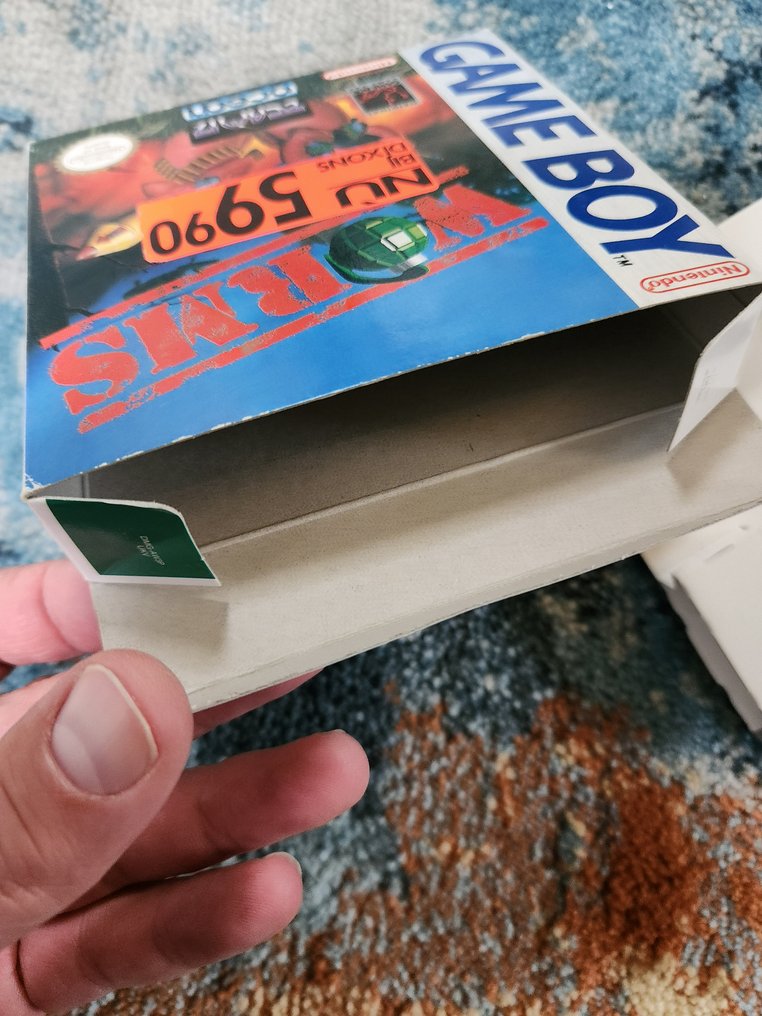 Nintendo - Gameboy Classic - Worms UKV - Empty Box Only - Videogame #3.2