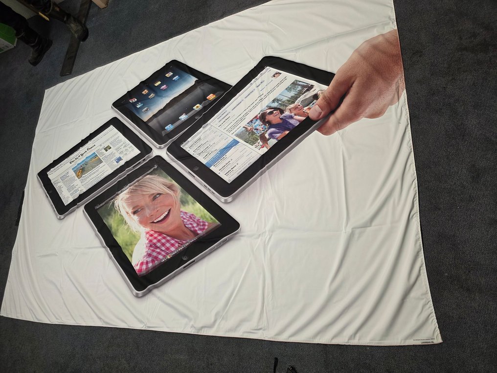 Apple iPad First Generation Fabric Graphic Panel – Rare Collectible - Macintosh #3.2