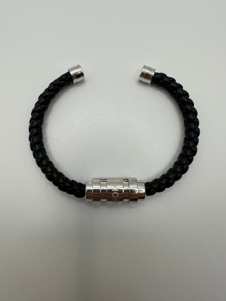 Montblanc - Leather, Acciaio pregiato - Bracciale - BRACCIALE IN PELLE SOFT #1.0