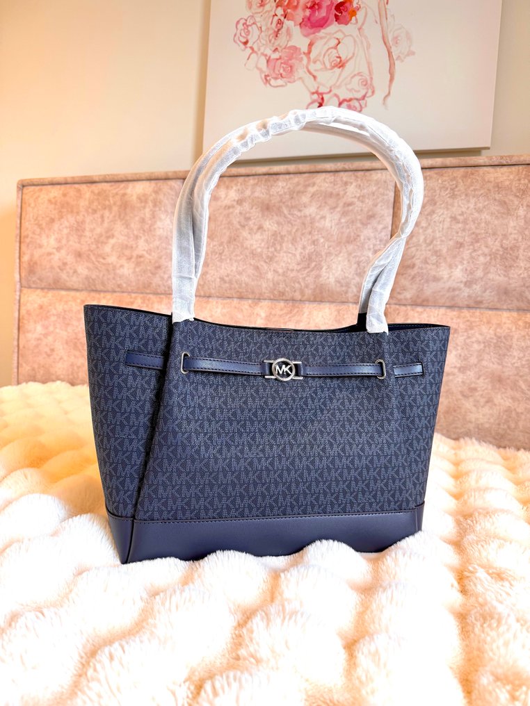 Michael Kors Collection - Reed LG Belted Tote Admiral - 挎包 #1.0