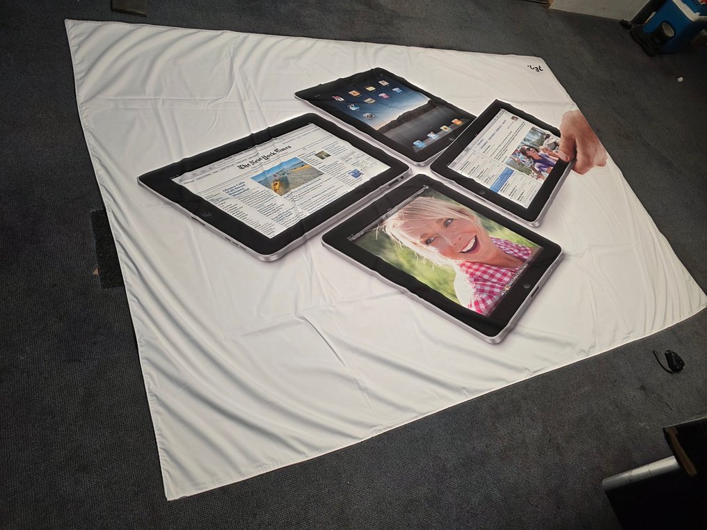 Apple iPad First Generation Fabric Graphic Panel – Rare Collectible - Macintosh #4.3