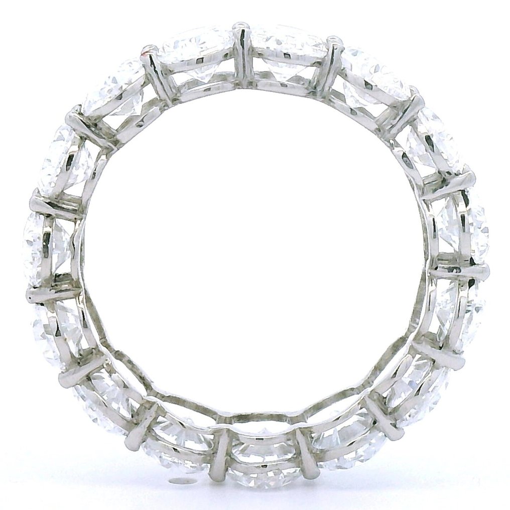 戒指 鉑金 -  8.38ct. tw. 鉆石 (實驗室培育) #3.2