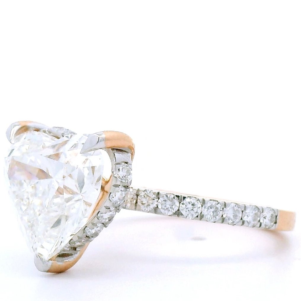 χωρίς τιμή ασφαλείας - Δαχτυλίδι - 18 καράτια Ροζ χρυσό - 5.80ct. tw. Διαμάντι (Εργαστηριακής καλλιέργειας) - Διαμάντι #4.3