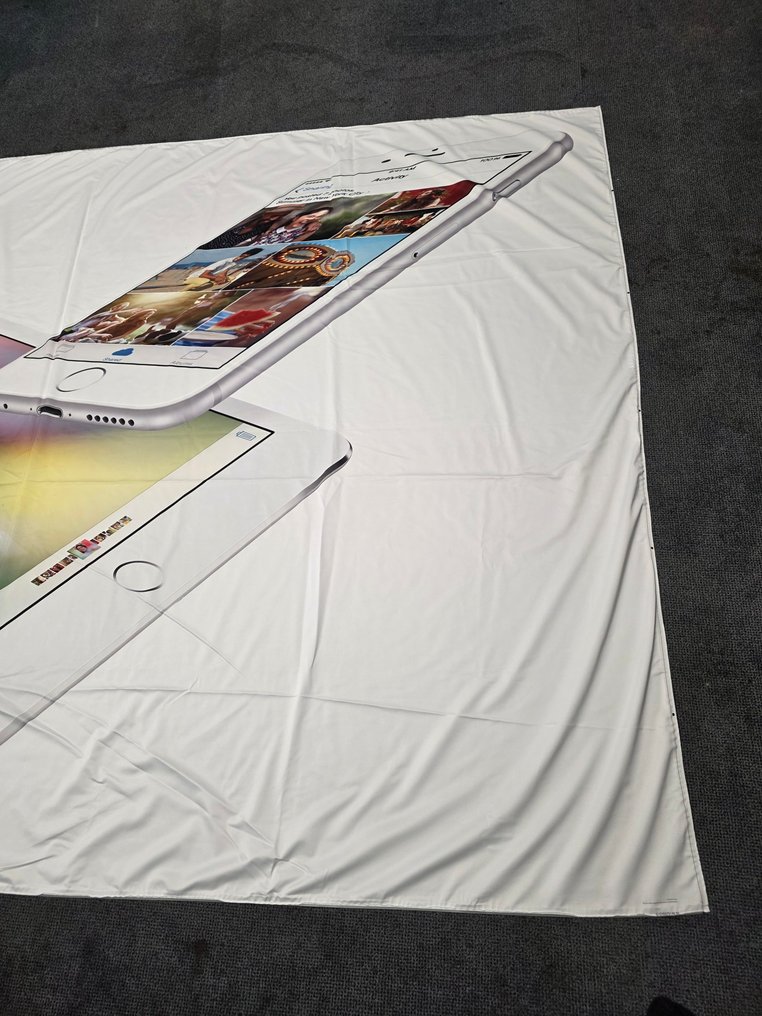 Apple iPad air and iPhone 6 Fabric Graphic Panel – Rare Collectible - 麥金塔 #3.2
