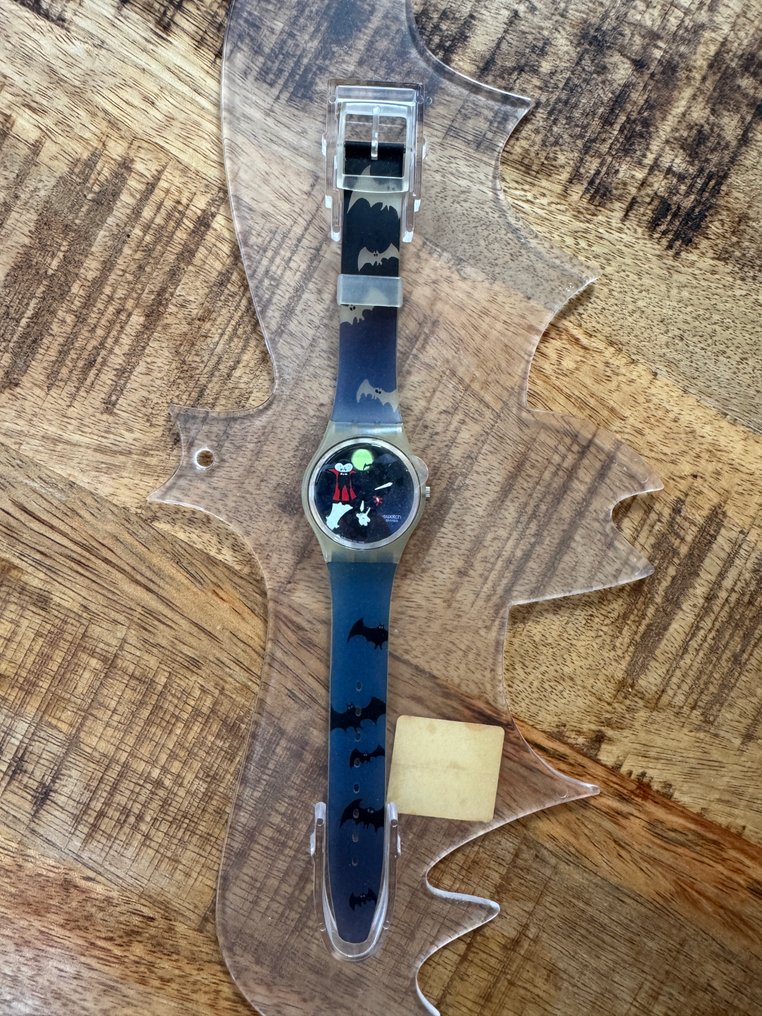 Swatch - Halloween Special - ‘Batsknight’ – GK331 - 1 Watch - 1999 #1.0