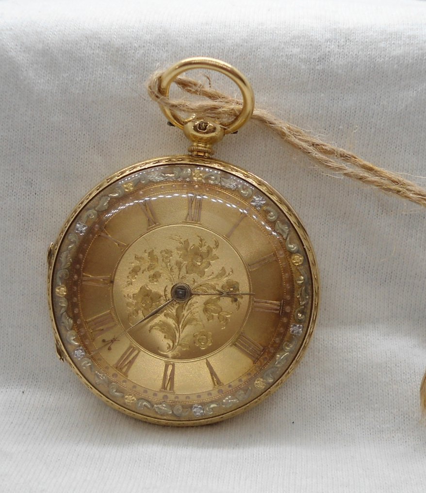 Gold Fusee - William Dixon, London – Chronometer Maker to the Admiralty c.1820/35 - 1569 - 1850-1900 #1.0