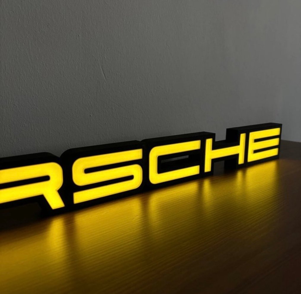 Porsche - 照明标志 - 塑料 #2.1