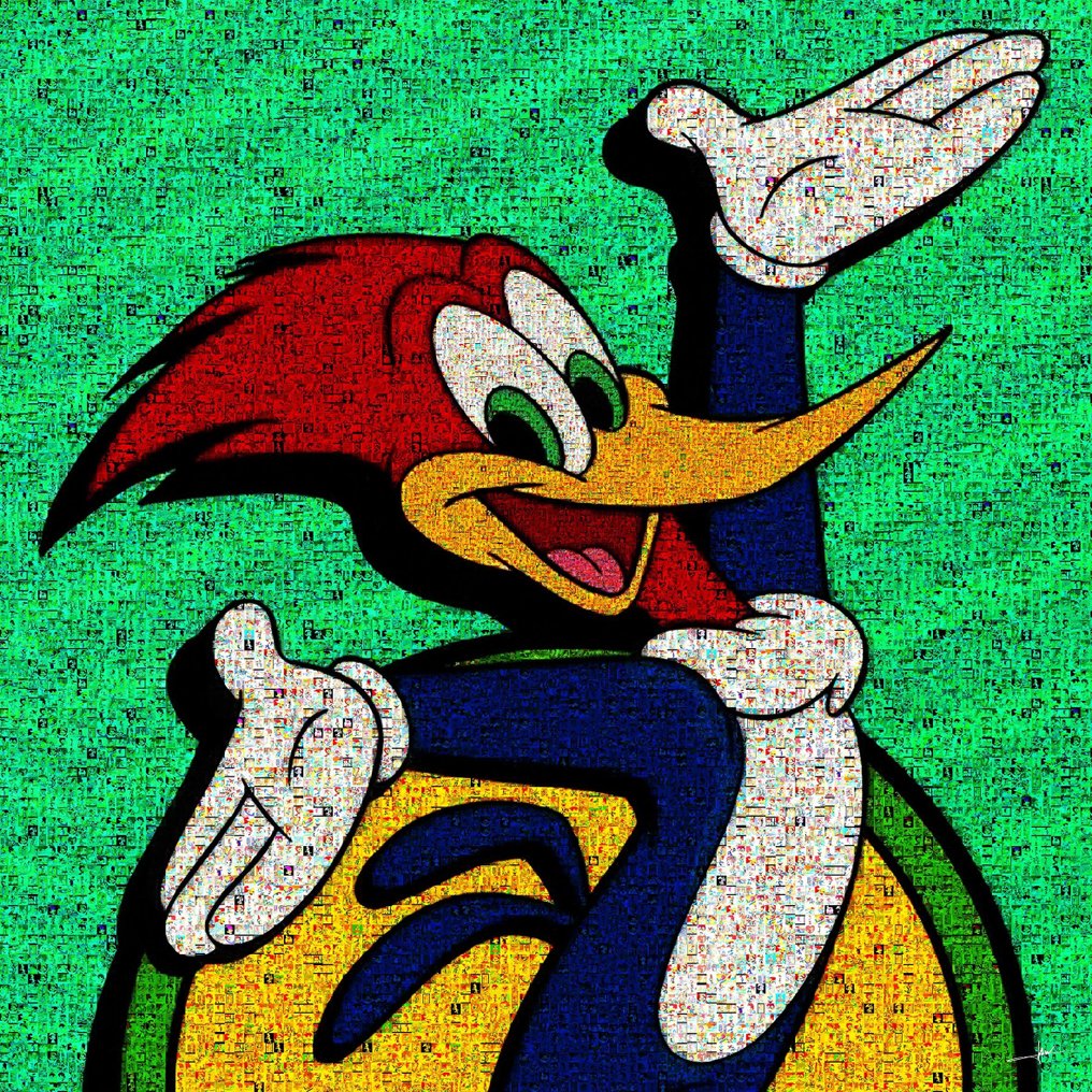 David Law (1967) - Crypto Woody Woodpecker III #1.0