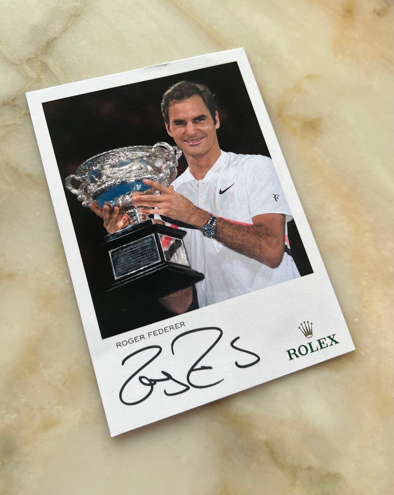 Australian Open 2018 - Roger Federer - Fancard  #1.0