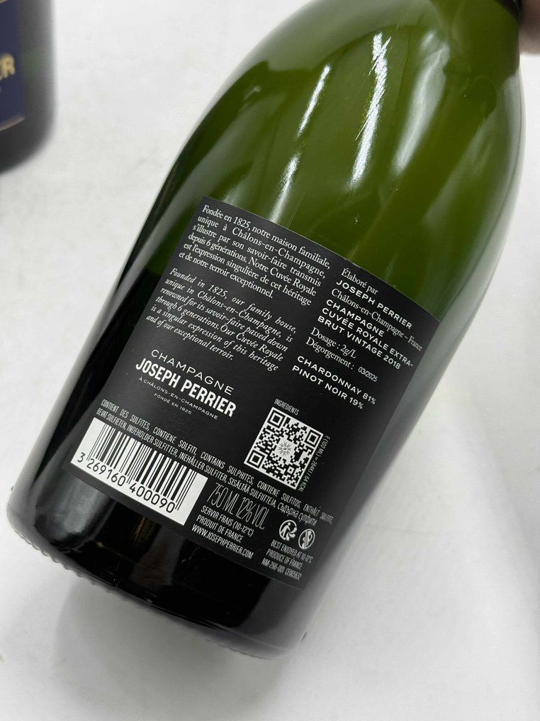 2018 Joseph Perrier, Joseph Perrier - Champagne - 3 Bottiglie (0,75 L) #2.1