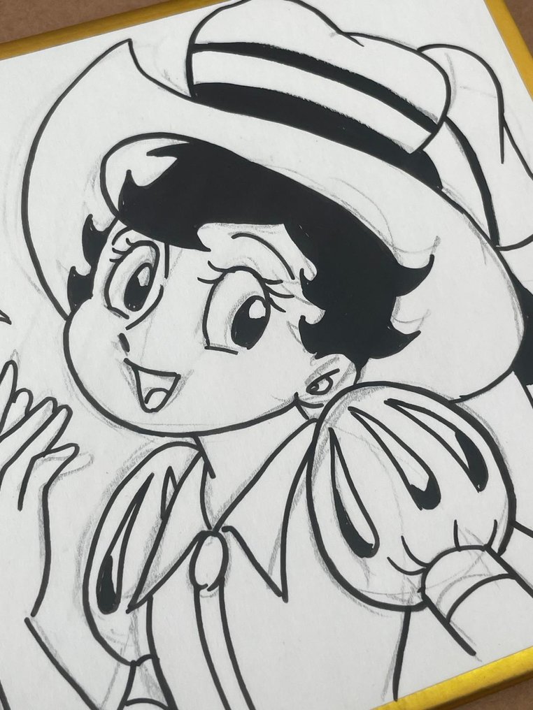 Watanabe, Yoshiko - 1 Original drawing - Principessa Zaffiro - Shikishi #2.1