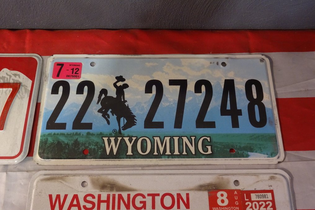 Plaque d'immatriculation (10) - USA - Amerikaanse nummerplaten #3.2