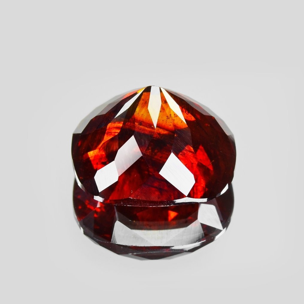 1 pcs Orange, Red Sphalerite - 16.72 ct - International Colored Gemstone Association (ICA GemLab) #2.1