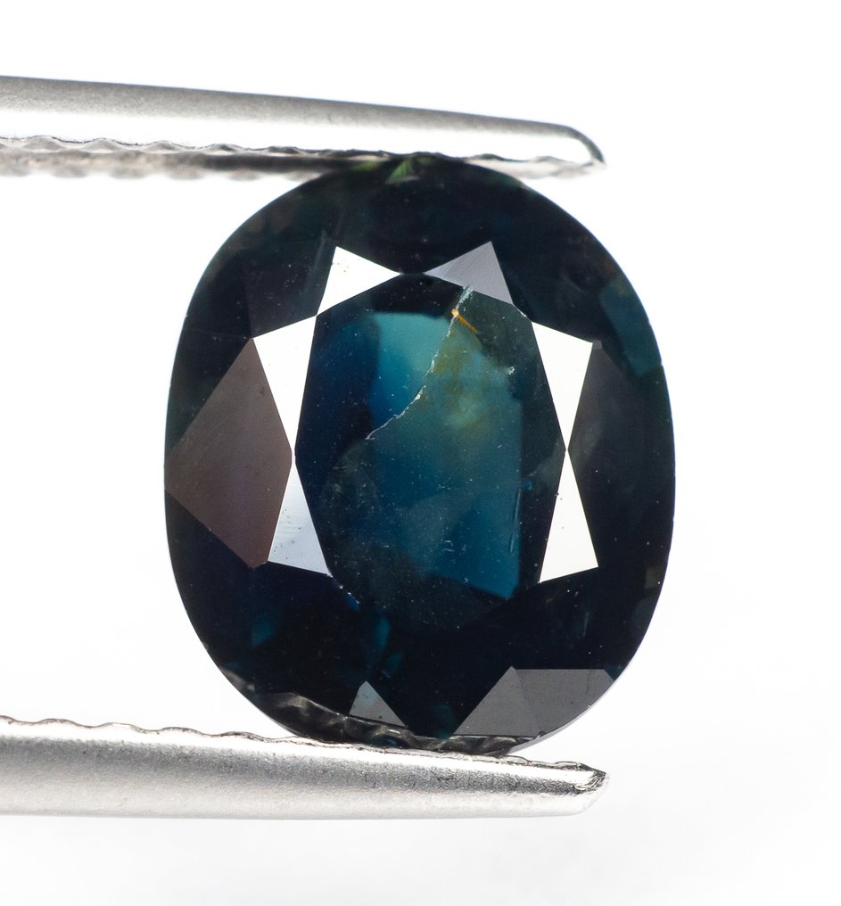 No Reserve Price Sapphire  - 2.89 ct - Gem Report Antwerp (GRA) - Deep Blue #1.0