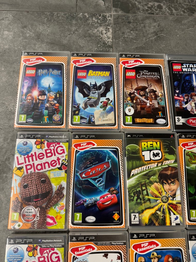Sony - Playstation Portable (PSP) - Lot of 16 - Video game - In original box #3.2