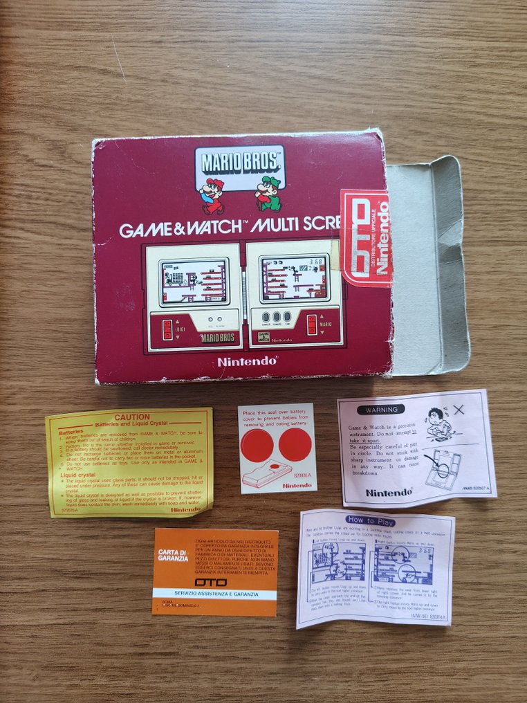 Nintendo - Game & Watch - Multi Screen - Mario Bros. (MW-56) - 掌上游戏机 - 带原装盒 #3.2