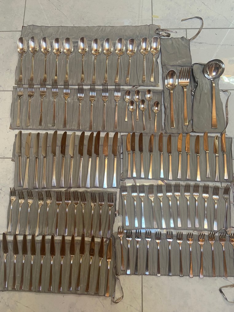 Christofle - Servizio di posate (108) - Concorde - Placcato argento #1.0