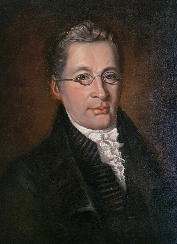 Scuola inglese (XIX) - Ritratto di Gentiluomo #1.0